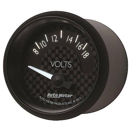 Gauge; Voltmeter; 2 1/16"; 18V; Electric; GT