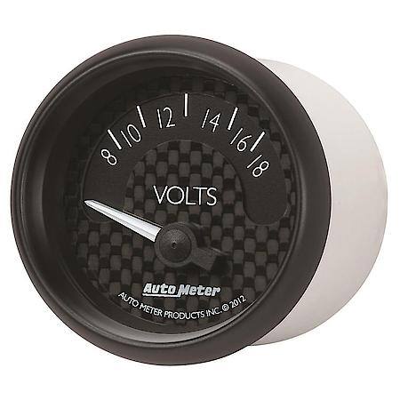 Gauge; Voltmeter; 2 1/16"; 18V; Electric; GT