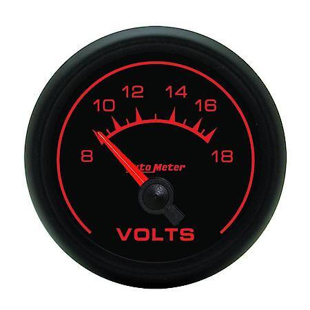 Gauge; Voltmeter; 2 1/16"; 18V; Electric; ES