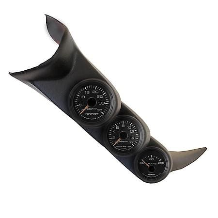 Diesel Gauge Kit; A-Pillar; GM 01-07; Boost/EGT/Trans; 35 PSI/1600  Deg. F/250  Deg. F;