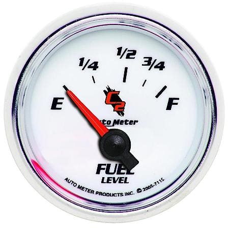 Gauge; Fuel Level; 2 1/16"; 73Oe To 10Of; Electric; C2