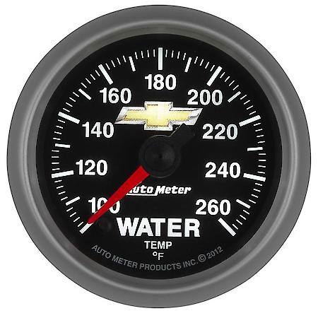 Gauge; Water Temperature; 2 1/16"; 100-260 Deg. F; Digital Stepper Motor; GM Copo Camar