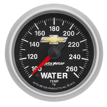Gauge; Water Temperature; 2 1/16"; 100-260 Deg. F; Digital Stepper Motor; GM Copo Camar