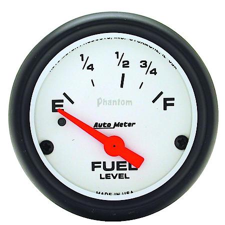 Gauge; Fuel Level; 2 5/8"; 0Oe To 90Of; Electric; Phantom