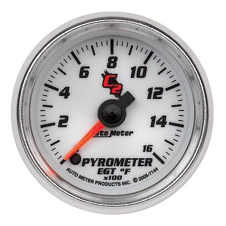 Gauge; Pyrometer (EGT); 2 1/16"; 1600 Deg. F; Digital Stepper Motor; C2