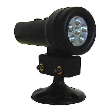 Shift Light; 5 Red LED; Black; Included Pedestal Mount; For Race Use Only