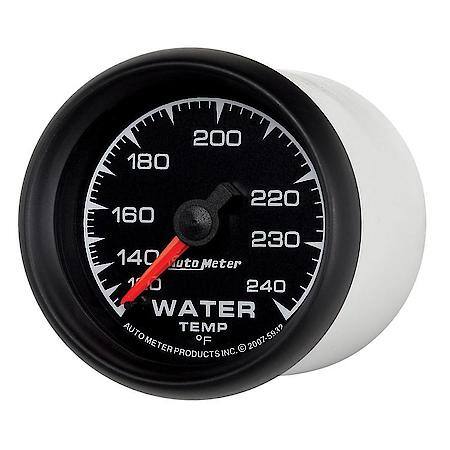 Gauge; Water Temperature; 2 1/16"; 120-240 Deg. F; Mechanical; ES