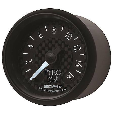 Gauge; Pyrometer (EGT); 2 1/16"; 1600 Deg. F; Digital Stepper Motor; GT
