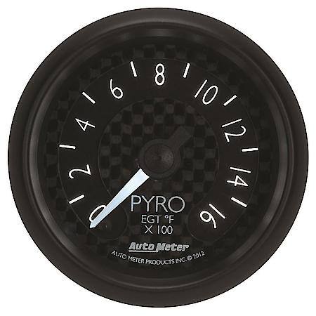 Gauge; Pyrometer (EGT); 2 1/16"; 1600 Deg. F; Digital Stepper Motor; GT