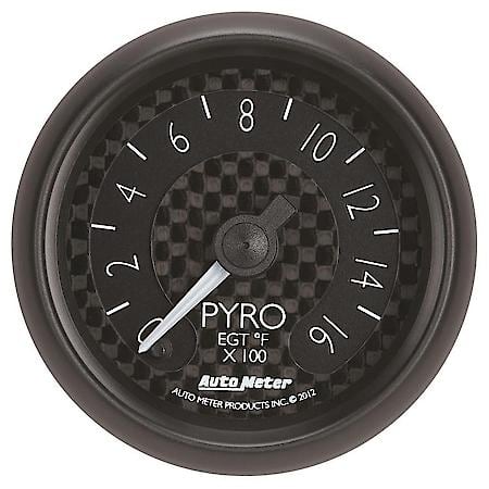 Gauge; Pyrometer (EGT); 2 1/16"; 1600 Deg. F; Digital Stepper Motor; GT