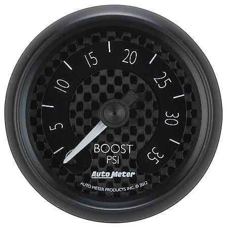 Gauge; Boost; 2 1/16"; 35 PSI; Mechanical; GT