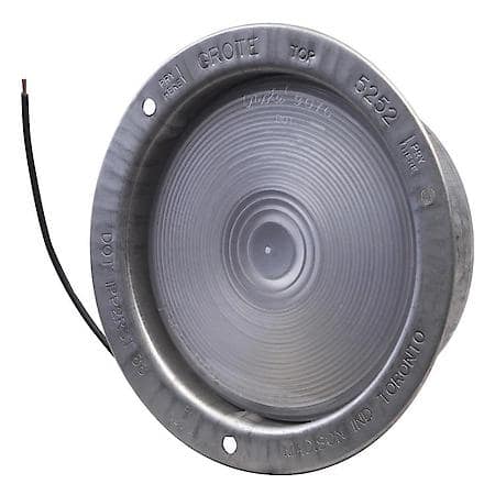 Backup Lamp - Clear, Stainless Steel, Recessed