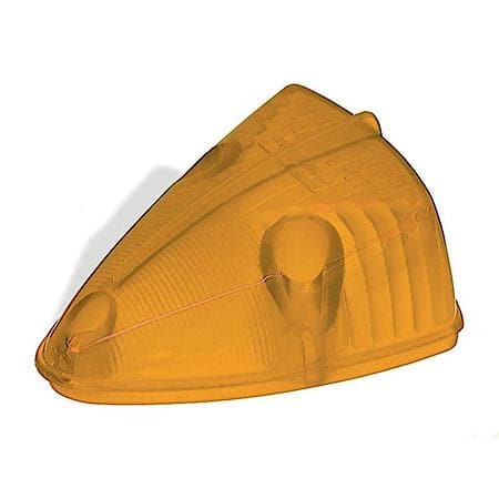 Clearance Marker Replacement Lens, School Bus Wedge, Yellow