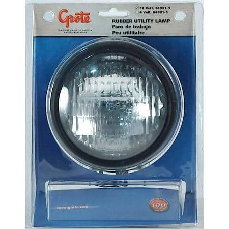 Par 36 Utility Lights Rubber Tractor