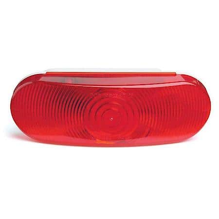Stop/Turn/Tail Lamp, Red, Economy Oval Lamp