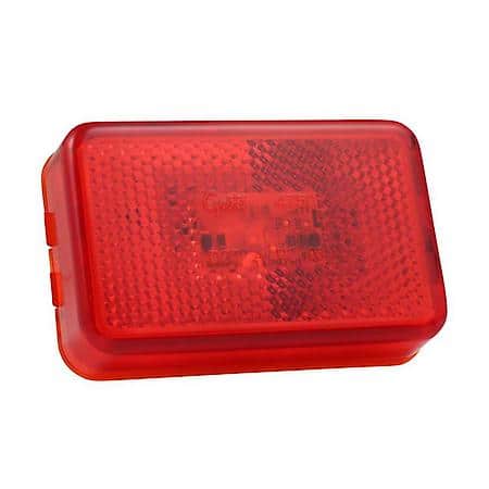 Clearance Marker Lamp - 3" x 2", Red, LED Marker