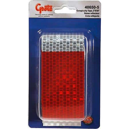 Conspicuity Tape, 2" x 18", 5-Strips