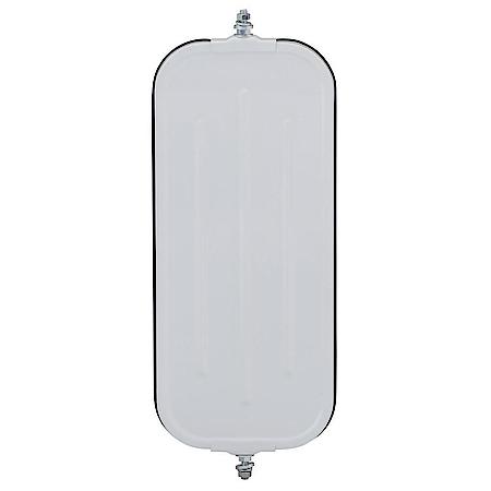 OEM-Style Flat Ribbed-Back West Coast Mirror, White