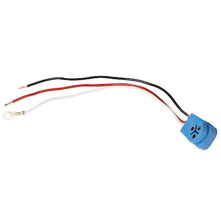 Stop Tail Turn Three-Wire 90 º Plug-In Pigtail For Male Pin Lights, 11" Long