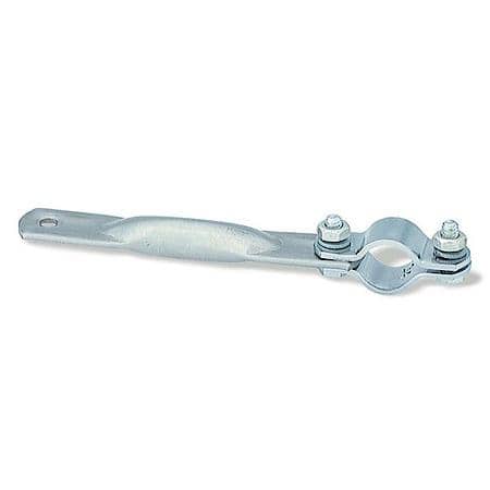 Extension Arm and Clamp Assembly for Stack Mirrors, Stainless Steel