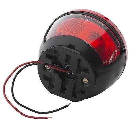 Universal Mount Stop Tail Turn Light License Window, 4"