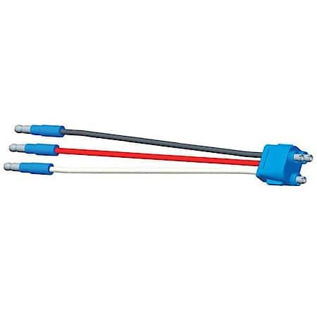 Stop Tail Turn Three-Wire Plug-In Pigtail For Female Pin Lights, 8" Long