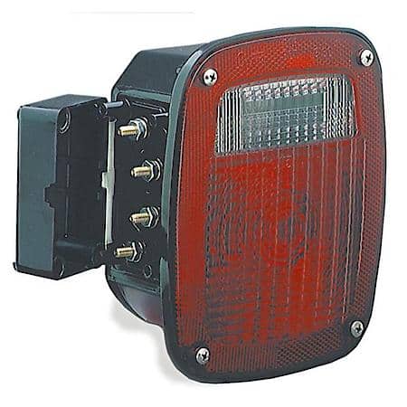 Torsion Mount Universal Stop Tail Turn Lights, LH with License Window