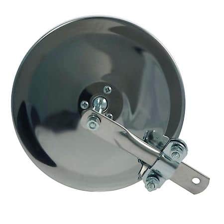 Convex Center Mount Spot Mirror with Arm Assembly - 6"