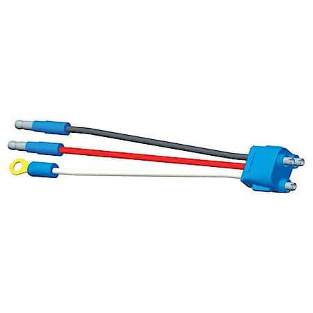 Stop Tail Turn Three-Wire Plug-In Pigtail For Female Pin Lights, 6" Long
