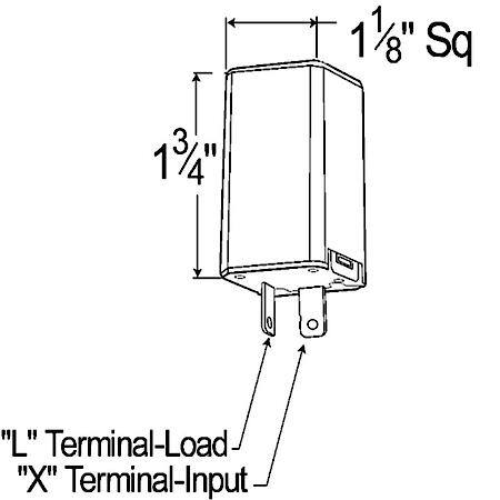 2 Pin Flasher, 20 Light Heavy Duty Electronic