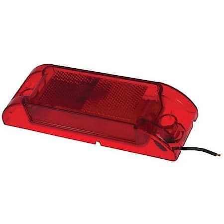 Economy Sealed Clearance Marker Lights, Red