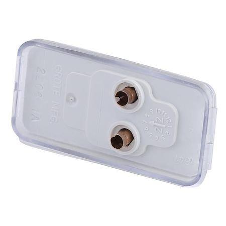 Small Rectangular Utility Light, Clear