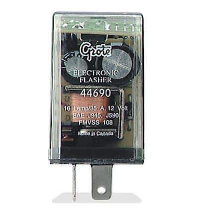 2 Pin Flasher, 16 Light Electronic