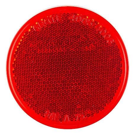 Round Stick On Reflector