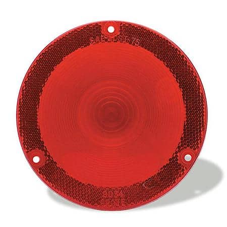 RV Marine & Utility Replacement Lenses Trailer Lighting Lens Red