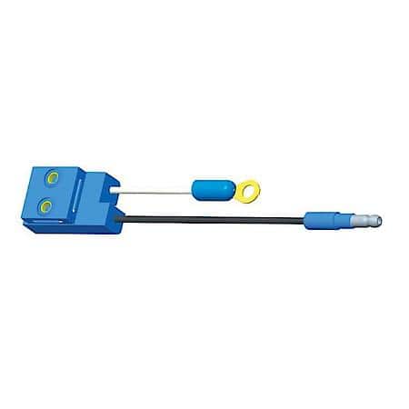 Clearance Marker Pigtail - Chassis Ground, Slim Line, .180 Male, 6" Wire
