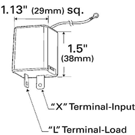Flashers - 2 Pin, Variable Load, Electronic LED