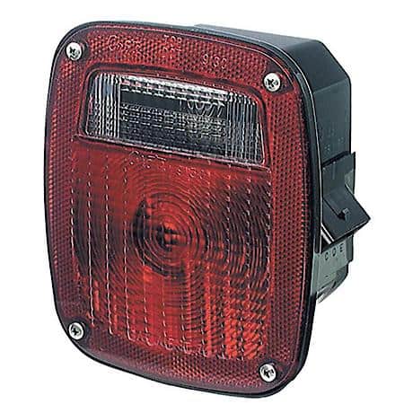Three-Stud Metri-Pack ® Stop Tail Turn Light, LH with License Window, Red