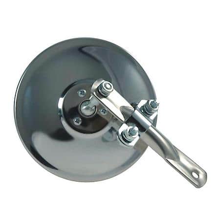 5in Round Clamp On Spot Mirrors w /Arm Assembly