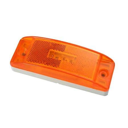 Clearance Marker Lamp, Yellow, SuperNova LED, Sealed Turtleback II