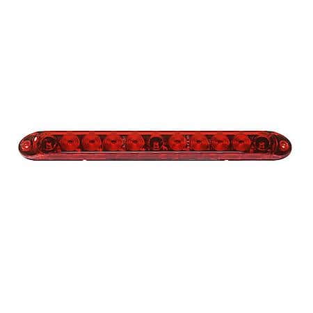 LED Center Mount Stop Tail Turn Light, Red, 11 LED Configuration