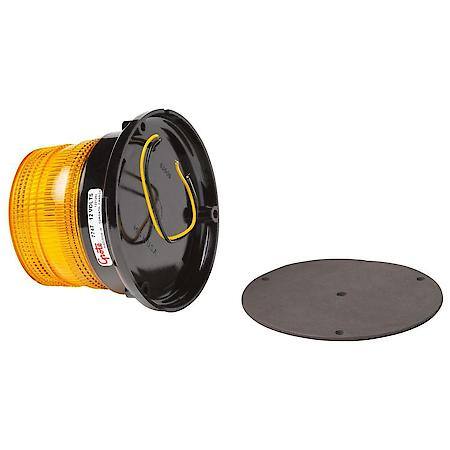 Mighty Mini LED Strobe, Permanent Mount, Yellow