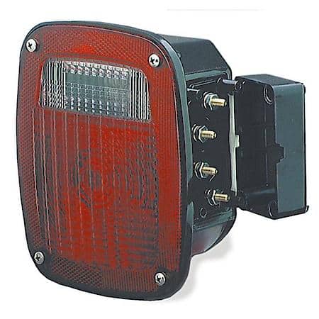 Torsion Mount Universal Stop Tail Turn Lights, RH with License Window