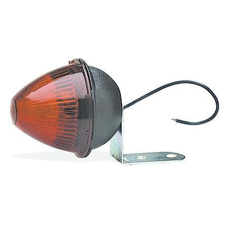 Clearance Marker Lamps, Red, Beehive with Fixed Angle Mounting Bracket