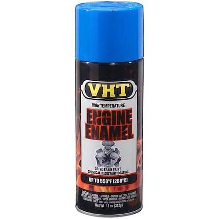 VHT, Engine Enamel, High Heat Spray Paint, Gloss, Ford Light Blue, 11-oz