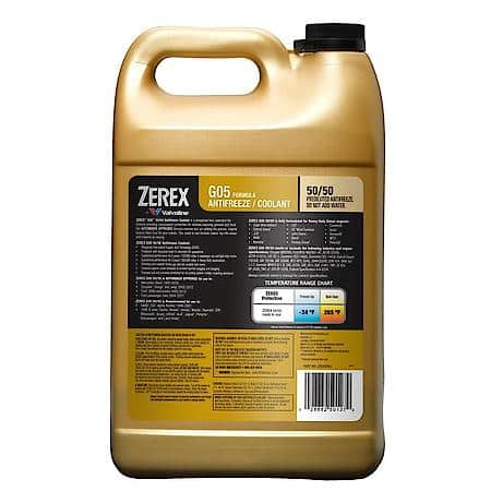 G-05 Formula 50/50 Pre-Mixed RTU Antifreeze / Coolant, 1 Gallon