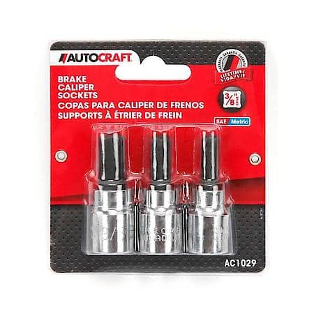 Brake Caliper Socket - 3/8" Drive - 3 Pieces