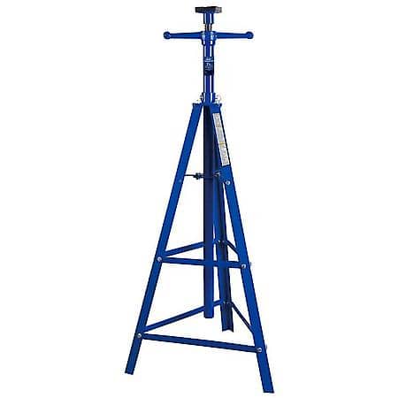 2 Ton Under-Hoist Jack Stand:  3 Legs tripod design, Range: 68" to 83"