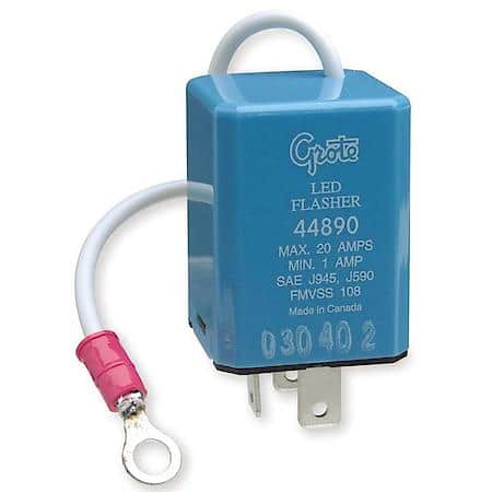 3 Pin Flasher, Variable-Load Electronic LED (Pilot)