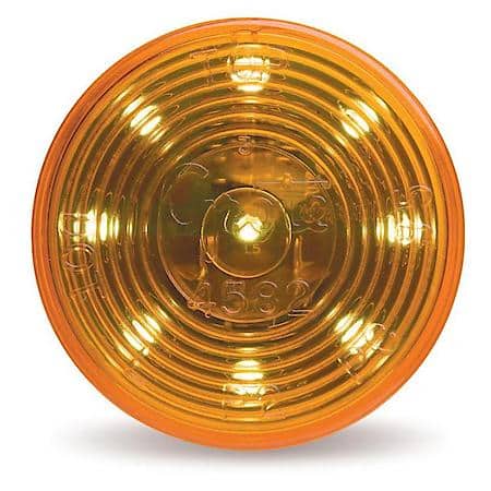 Hi Count 2" 9 Diode LED Clearance Marker Light, Amber